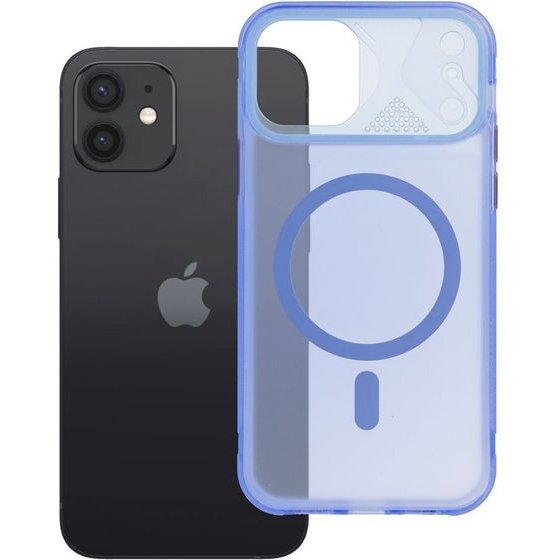 Case For Iphone 12 Aurora Compatible With Magsafe Blue OEM