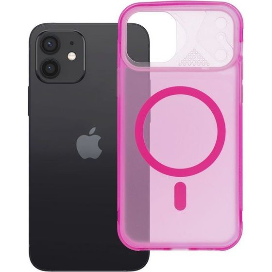 Case For Iphone 12 Aurora Compatible With Magsafe Pink OEM