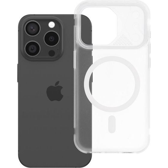 Case For Iphone 15 Pro Aurora Compatible With Magsafe White OEM