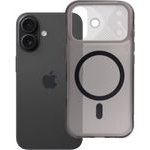 Case For Iphone 16 Aurora Compatible With Magsafe Black OEM