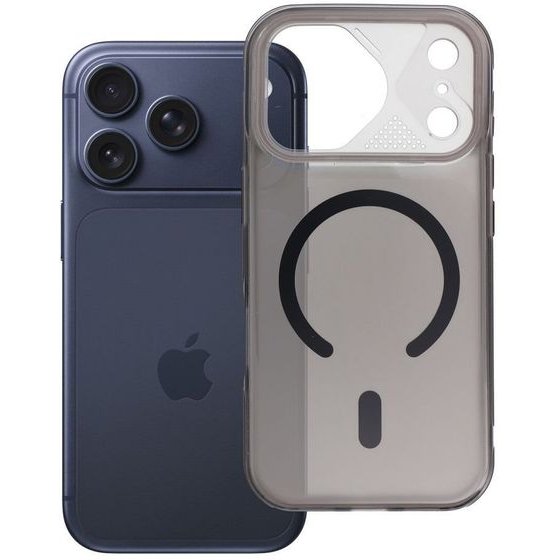 Case For Iphone 17 Pro Aurora Compatible With Magsafe Black OEM
