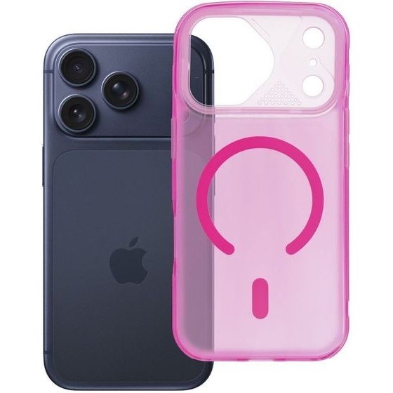 Case For Iphone 17 Pro Aurora Compatible With Magsafe Pink OEM