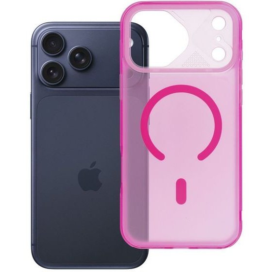 Case For Iphone 17 Pro Max Aurora Compatible With Magsafe Pink OEM
