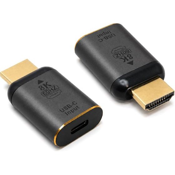 Powertech ���������� Hdmi �� USB-C 8K/60Hz, ���� - (CAB-UC103)