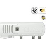 Televes 553220 ��������� ������� F 47-694MHz 20dB 110dBuv 2oUt Dc 12V