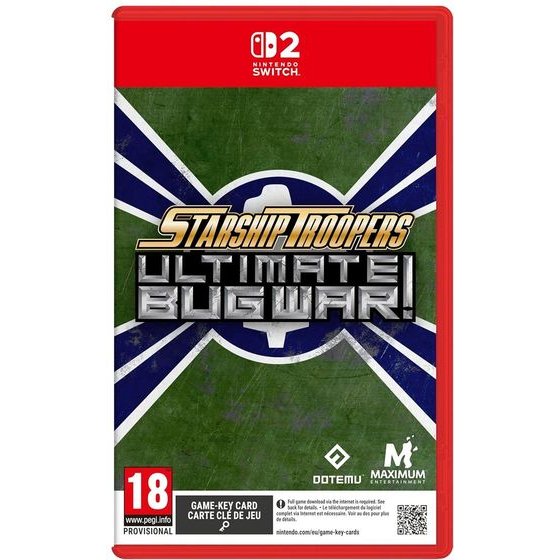 NSW2 Starship Troopers: Ultimate Bug War (Game Key Card)