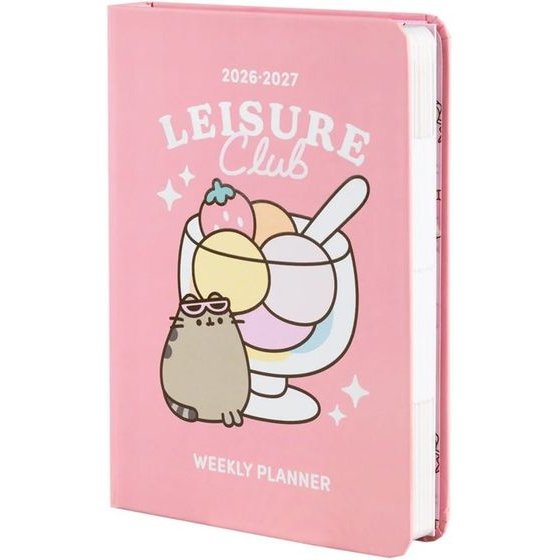 Pusheen - A6 Weekly Calendar / Planner From The Tropical Vacation 2026/2027 Collection - (AEESVA62604)