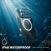 Crong Seal Cover - IP68 Waterproof Case For Iphone 16 Pro (Black) - (CRGSLCIP16PBLK)