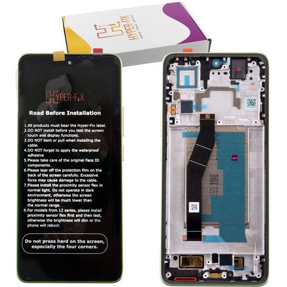 HYPER-Fix Xiaomi 14T 5G ����� Amoled + Touch Screen + Lens + Frame Green Service Pack - (HF-5600060N12A00)