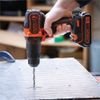 Black & Decker Drill Black,Orange 1400 Rpm - (BDCHD18-QW)