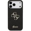 Guess Pu Fixed Glitter 4G Metal Logo Case For Iphone 18 Pro Max Black - (GUHCP18XHG4SGK)