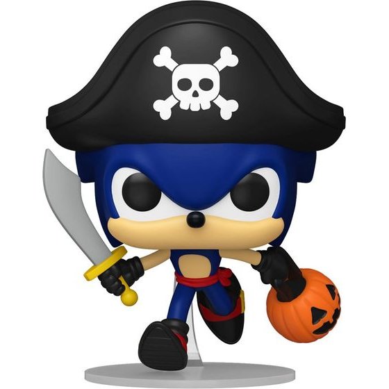 Funko Pop! Games: Sonic The Hedgehog - Sonic As Pirate #1278 Vinyl Figure