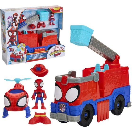 Hasbro Disney Jr.: Marvel Spidey And His Amazing Friends: Rescue Webs - Fire Truck (G1992)