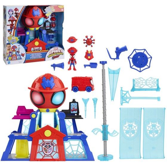 Hasbro Disney Jr: Marvel Spidey And His Amazing Friends Rescue Webs - Rescue Web-Quarters Playset (G1989)