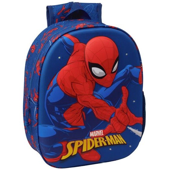 Safta: Spiderman - 3D Backpack With Led Lights (33cm) (622673892)