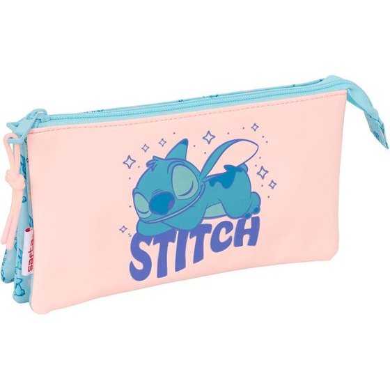 Safta: Stitch Ohana - Triple Pencil Case (812613744)