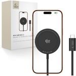 Tech-Protect A54 Magnetic Magsafe Wireless Charger 25W QI2.2 BLACK