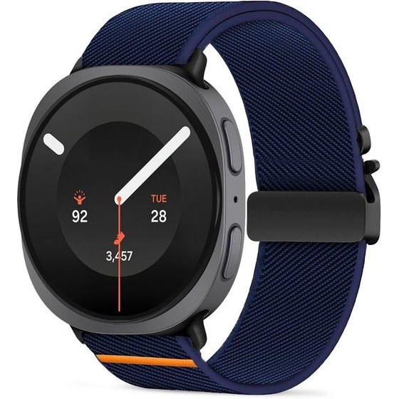 Tech-Protect Nylon Clasp Samsung Galaxy Watch 8 / 9 / Classic (40 / 44 / 46 MM) Navy BLUE