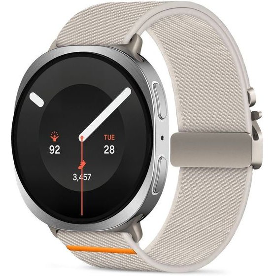 Tech-Protect Nylon Clasp Samsung Galaxy Watch 8 / 9 / Classic (40 / 44 / 46 MM) STARLIGHT