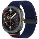Tech-Protect Nylon Clasp Samsung Galaxy Watch Ultra 1 / 2 2024-2026 (47 MM) Navy BLUE