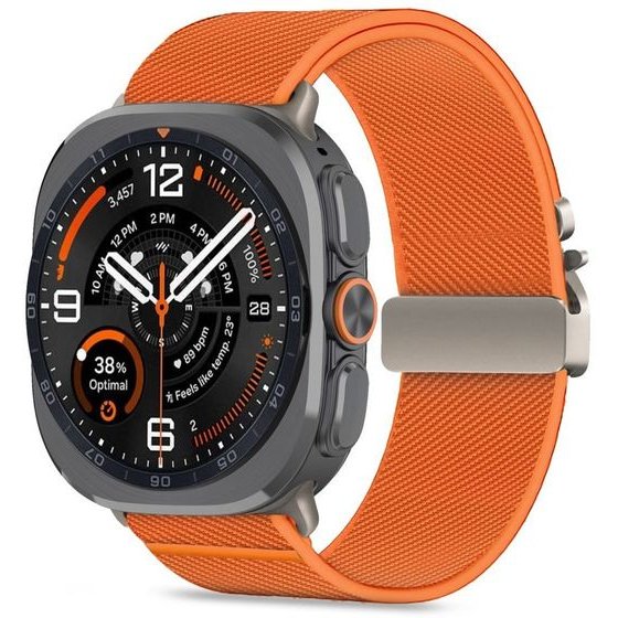 Tech-Protect Nylon Clasp Samsung Galaxy Watch Ultra 1 / 2 2024-2026 (47 MM) ORANGE