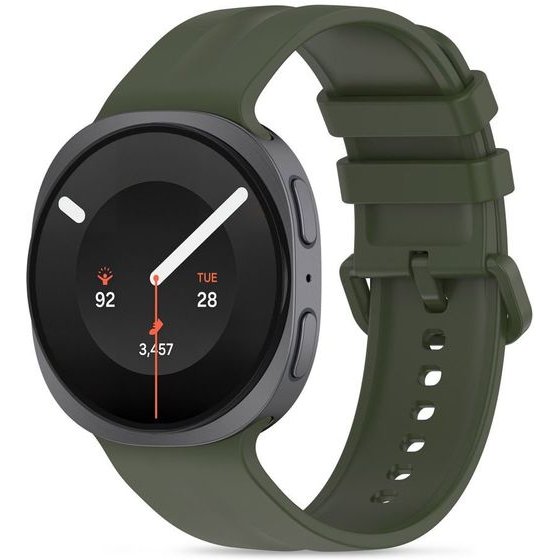 Tech-Protect Silicone Evo Strap For Samsung Galaxy Watch 40/44/46 Mm - Green - (30315-0)