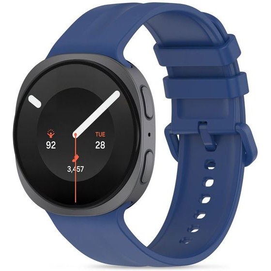 Tech-Protect Silicone Evo Strap For Samsung Galaxy Watch 40/44/46 Mm - Navy Blue - (30316-0)