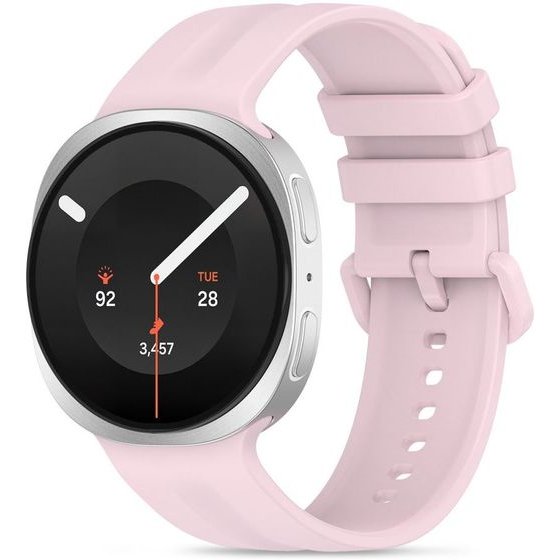 Tech-Protect Silicone Evo Strap For Samsung Galaxy Watch 40/44/46 Mm - Pink - (30320-0)