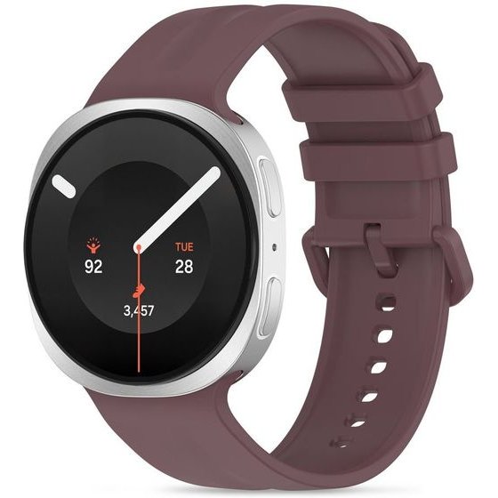 Tech-Protect Silicone Evo Strap For Samsung Galaxy Watch 40/44/46 Mm - Purple - (30321-0)