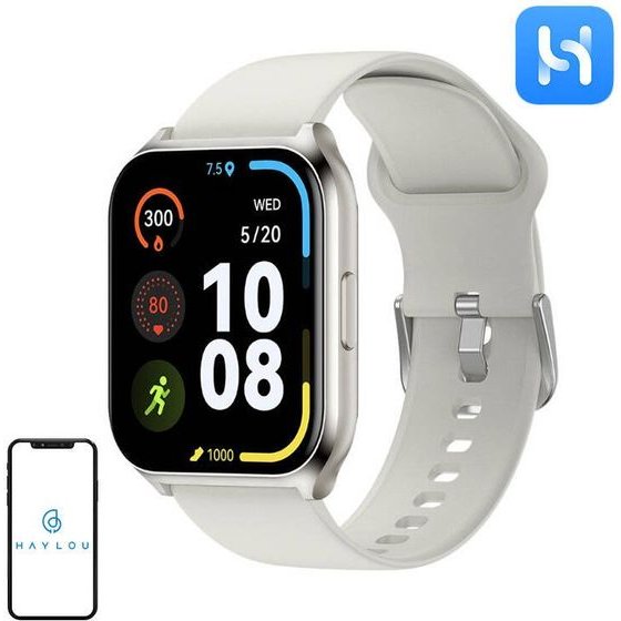 Haylou LS02 Pro Smartwatch (silver) - (LS02 Pro 2024 Silver)