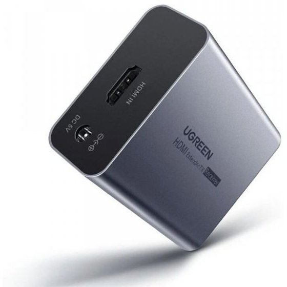 Ugreen Video Adapter CM455 (20519EU), Hdmi - RJ45, 1080P, Grey