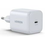 Ugreen Wall Charger X524 (65053), 45W, 3A, 1 x USB-C, White