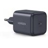 Ugreen Wall Charger X524 (65054), 45W, 3A, 1 x USB-C, With USB-C Cable, Black