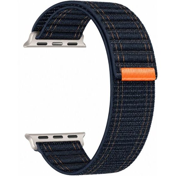 Hoco Watchband 44/45/46/49mm Nylon Strap ��� Apple Watch Series 1/2/3/4/5/6/7/8/9/se/ultra1/ultra2 ������ ���� - (WA42 Fabric Series)