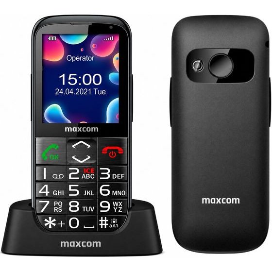 MaxCom 4G 2.2 1300mAh �� ���� ��������, ������ �������, ���������, ���� Bluetooth ��� ������� Sos ����� - (MM724 L)
