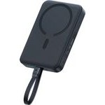 Baseus Power Bank 10000 mAh, 30W + Build-In Cable Type-C, Enerfill FM11 Magnetic /black/ - E0028904