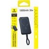 Baseus Power Bank 10000 mAh, 30W + Build-In Cable Type-C, Enerfill FM11 Magnetic /black/ - E0028904