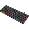White Shark Mech Keyboard GK-006121 Nagamaki Black Us Blue Switch - (NAGAMAKI-B-US-BLUE.SW)