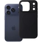Case For Iphone 17 Pro / 18 Pro Silicone Mag Cover Compatible With Magsafe (Big hole) Black OEM