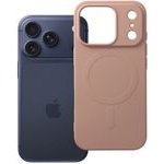 Case For Iphone 17 Pro / 18 Pro Silicone Mag Cover Compatible With Magsafe (Big hole) Pink OEM