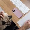 Case For Iphone 17 Pro / 18 Pro Silicone Mag Cover Compatible With Magsafe (Camera protection) Pink OEM