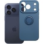 Case For Iphone 17 Pro / 18 Pro Silicone Ring Dark Blue OEM
