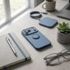 Case For Iphone 17 Pro / 18 Pro Silicone Ring Dark Blue OEM