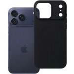 Case For Iphone 17 Pro Max / 18 Pro Max Silicone Mag Cover Compatible With Magsafe (Big hole) Black OEM
