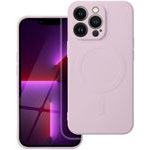 Case For Iphone 17 Pro Max / 18 Pro Max Silicone Mag Cover Compatible With Magsafe (Camera protection) Pink OEM