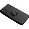 Case For Iphone 17 Pro Max / 18 Pro Max Silicone Ring Black OEM