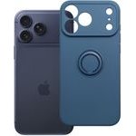 Case For Iphone 17 Pro Max / 18 Pro Max Silicone Ring Dark Blue OEM
