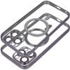 Case For Iphone 17 Pro / 18 Pro Electro Mag Cover Compatible With Magsafe Black OEM