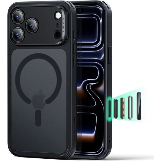 ESR - Classic Hybrid HaloLock - iPhone 18 Pro / iPhone 17 Pro - Frosted Black