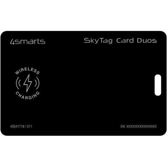 4smarts Lokalizator SkyTag Card Duos ReCharge czarny - (541718)
